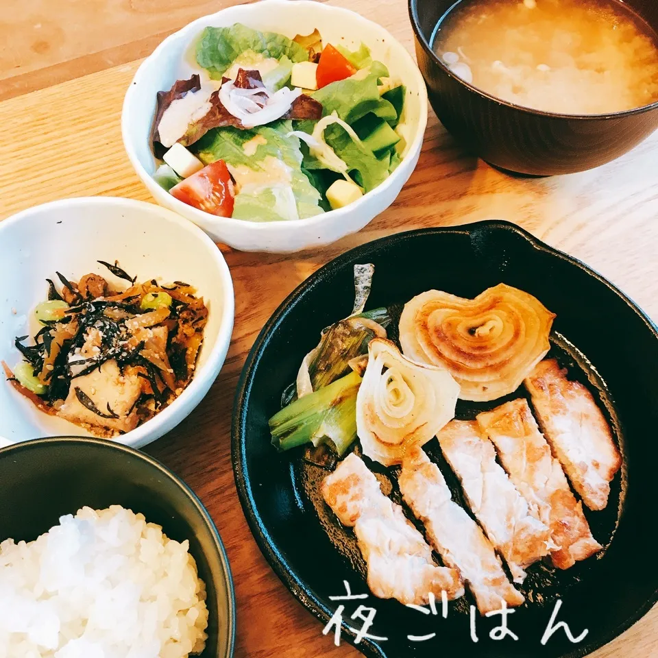 Snapdishの料理写真:夜 2018.4.2|ささなおさん