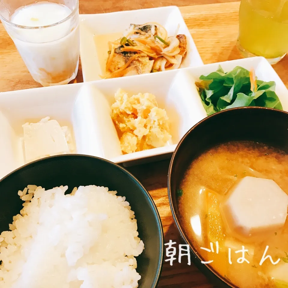 Snapdishの料理写真:朝 2018.3.29|ささなおさん