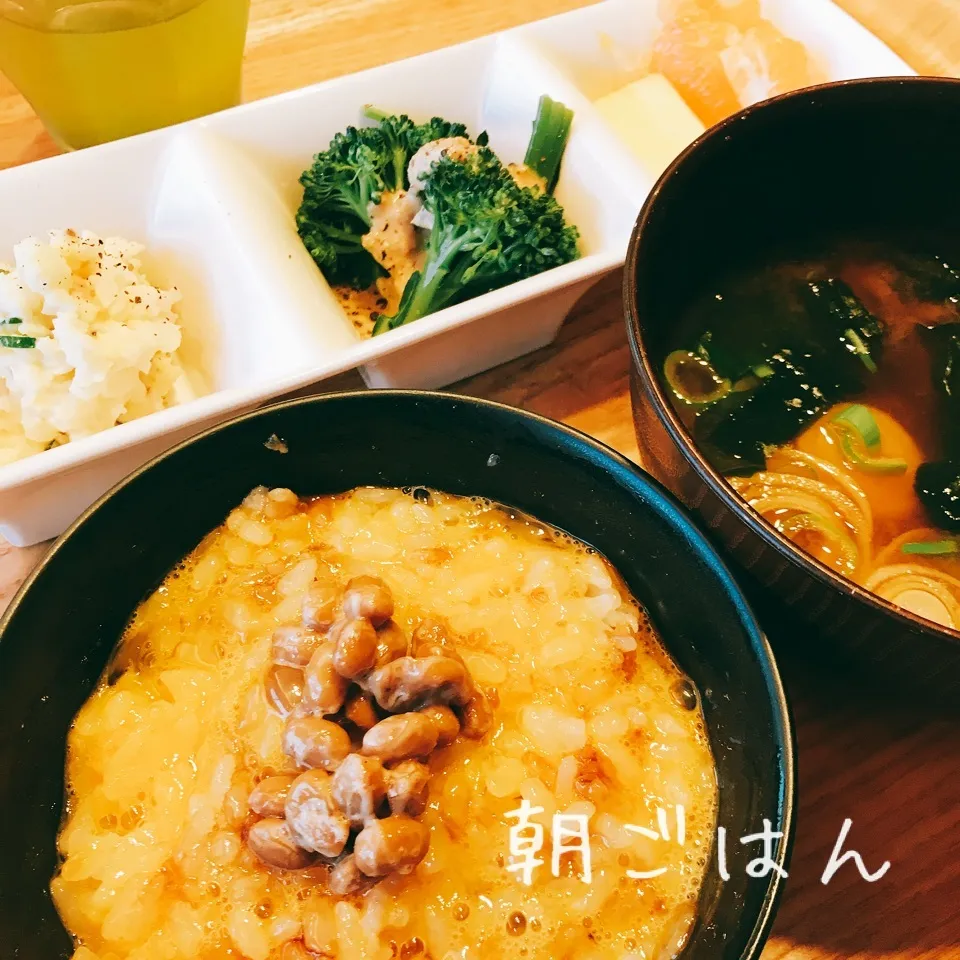 Snapdishの料理写真:朝 2018.3.23|ささなおさん