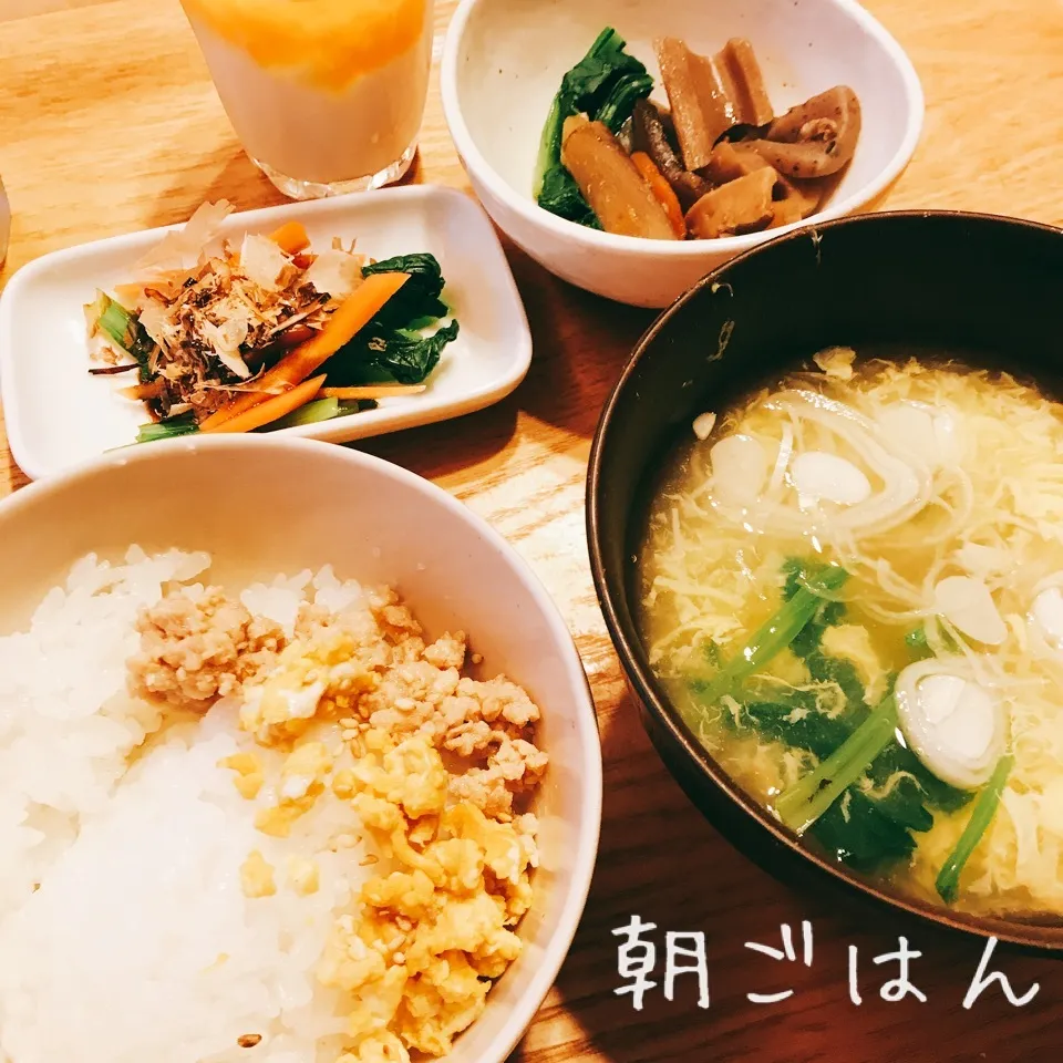 Snapdishの料理写真:朝 2018.3.20|ささなおさん