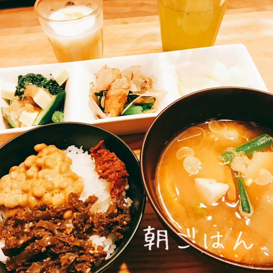 Snapdishの料理写真:朝 2018.2.21|ささなおさん