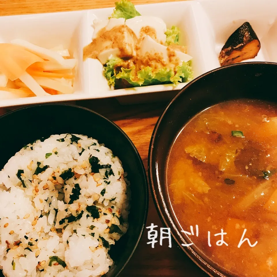 Snapdishの料理写真:朝 2017.12.28|ささなおさん