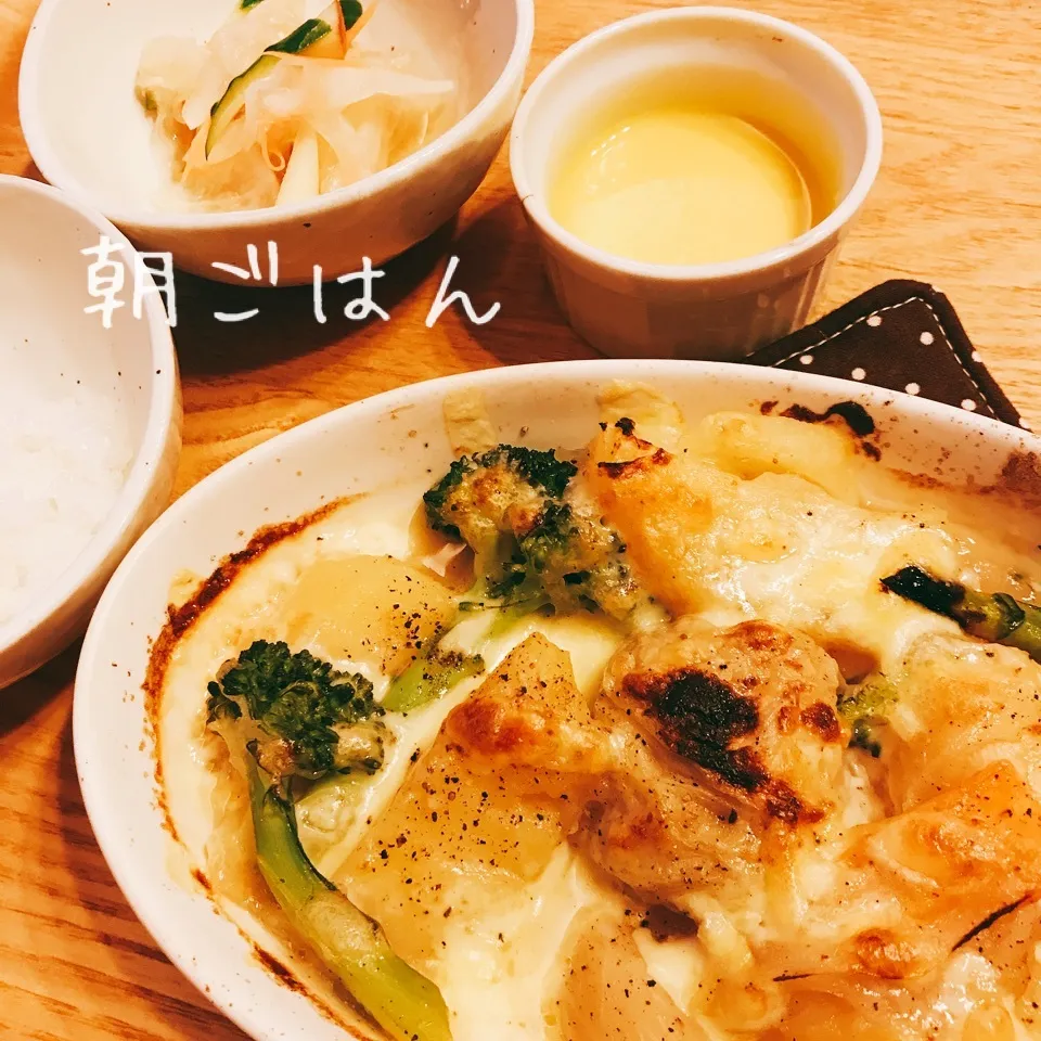 Snapdishの料理写真:朝 2017.12.3|ささなおさん