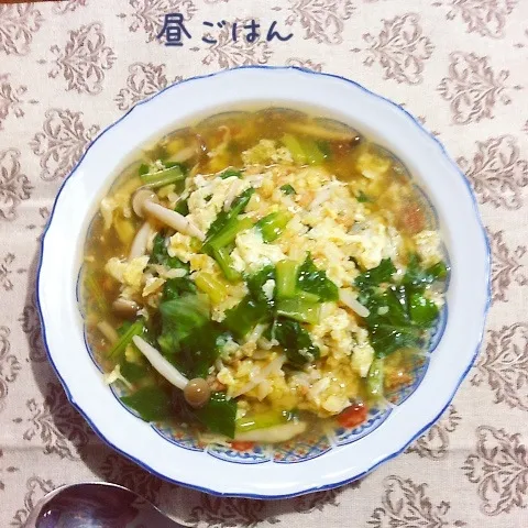 Snapdishの料理写真:【痩せ活】あんかけチャーハン|yakinasuさん