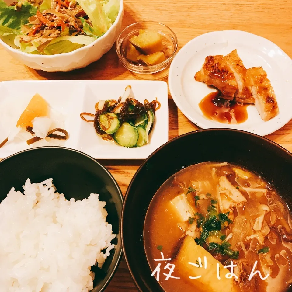 Snapdishの料理写真:夜 2017.10.25|ささなおさん