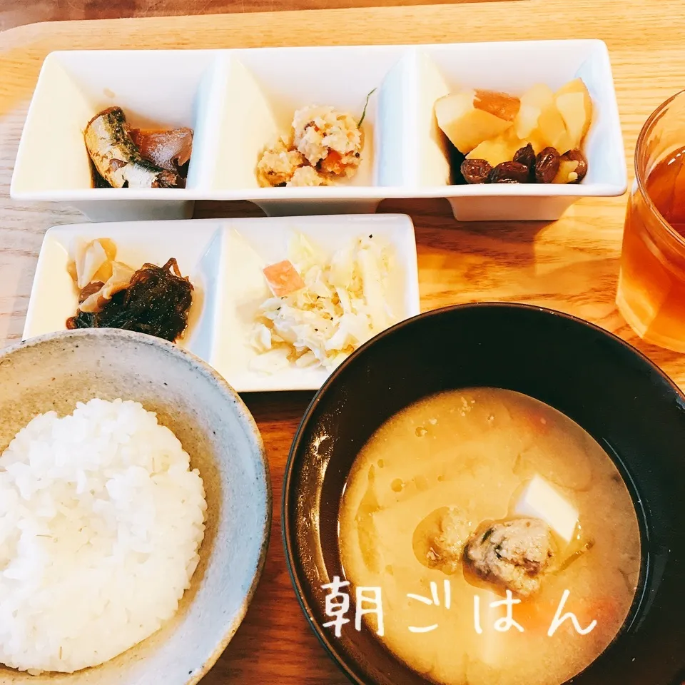 Snapdishの料理写真:朝 2017.10.9|ささなおさん