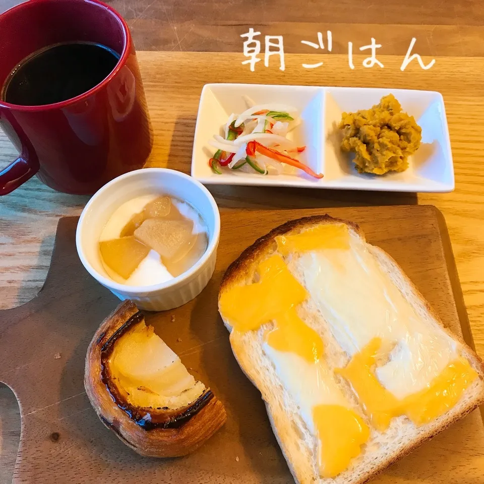 Snapdishの料理写真:朝 2017.9.10|ささなおさん