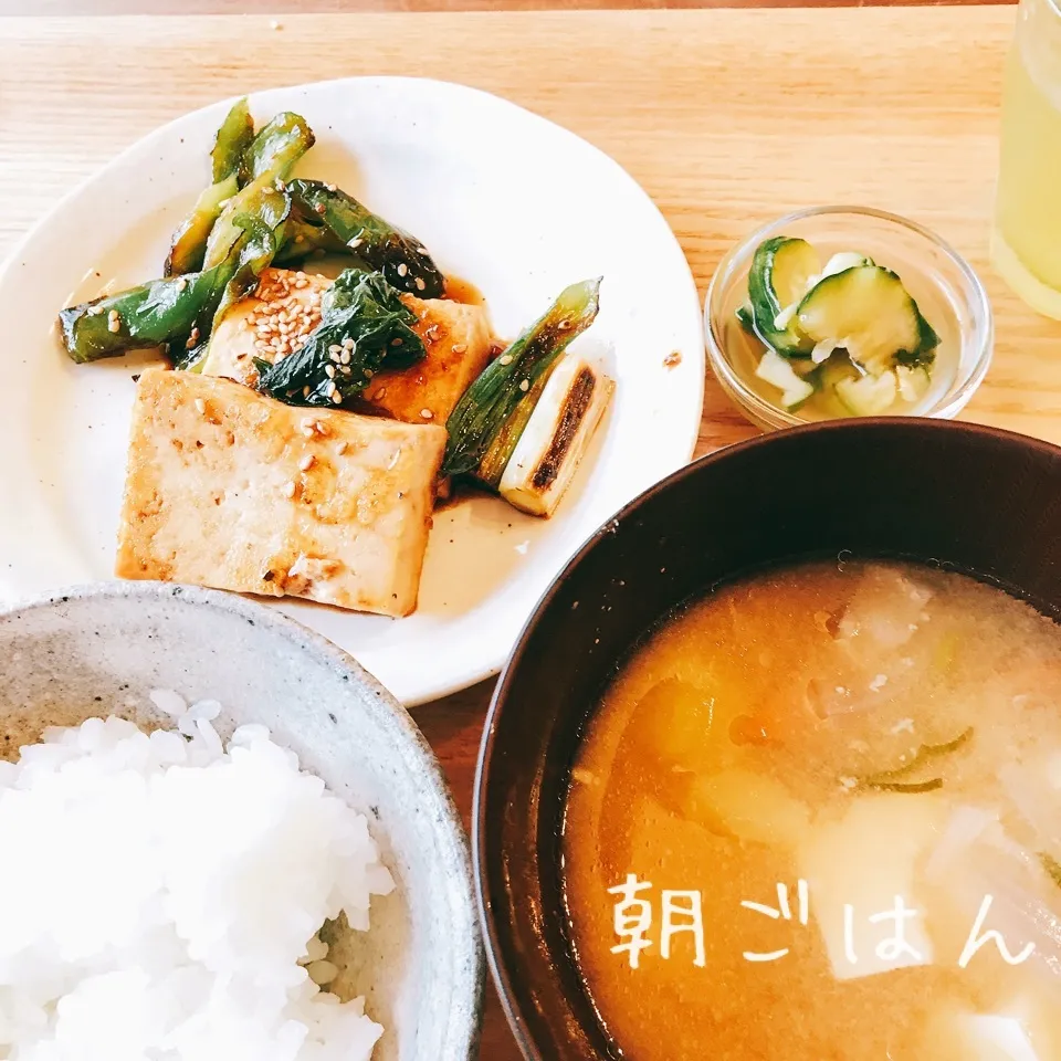 Snapdishの料理写真:朝 2017.8.21|ささなおさん