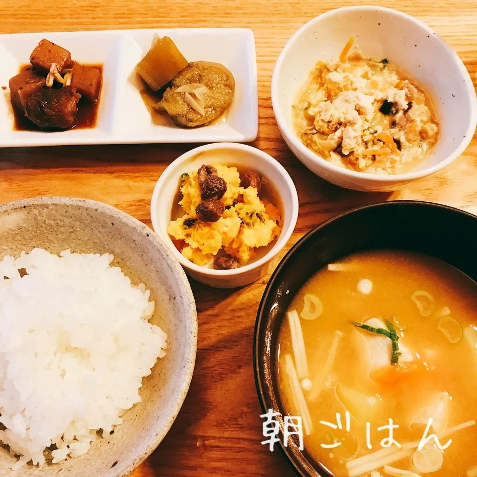 Snapdishの料理写真:朝 2017.8.16|ささなおさん