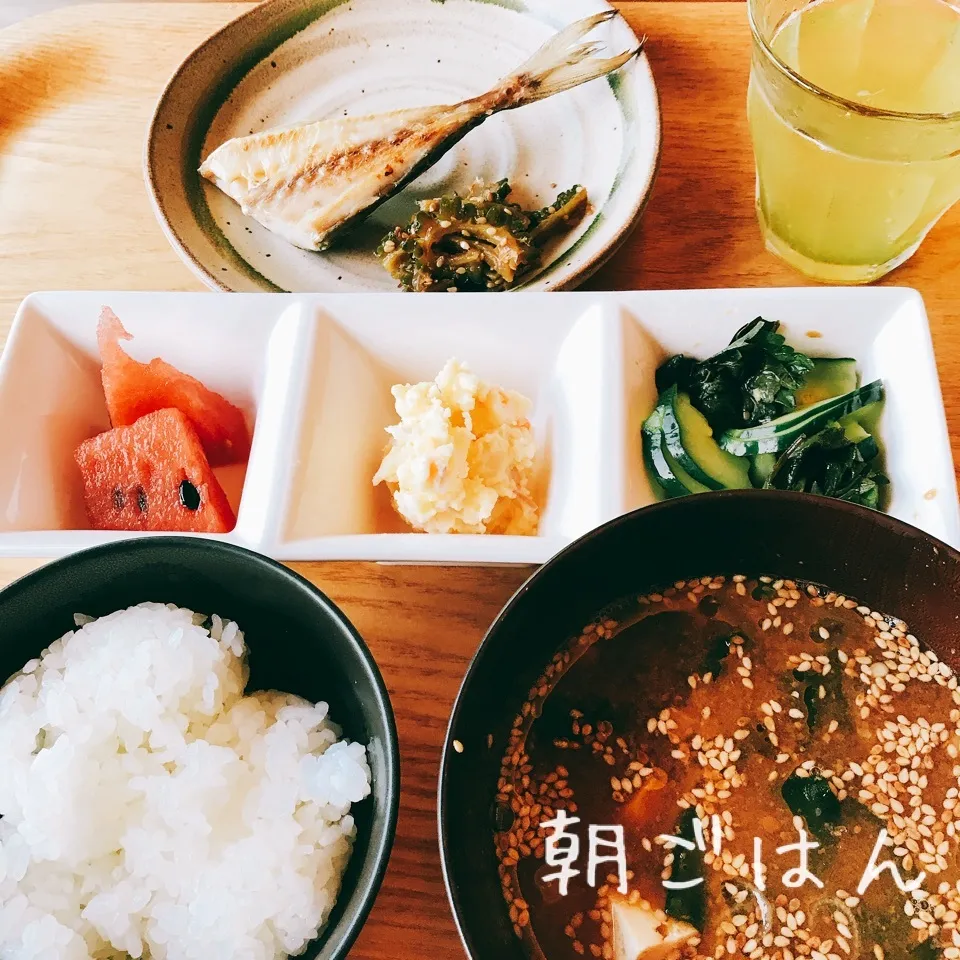 Snapdishの料理写真:朝 2017.8.6|ささなおさん