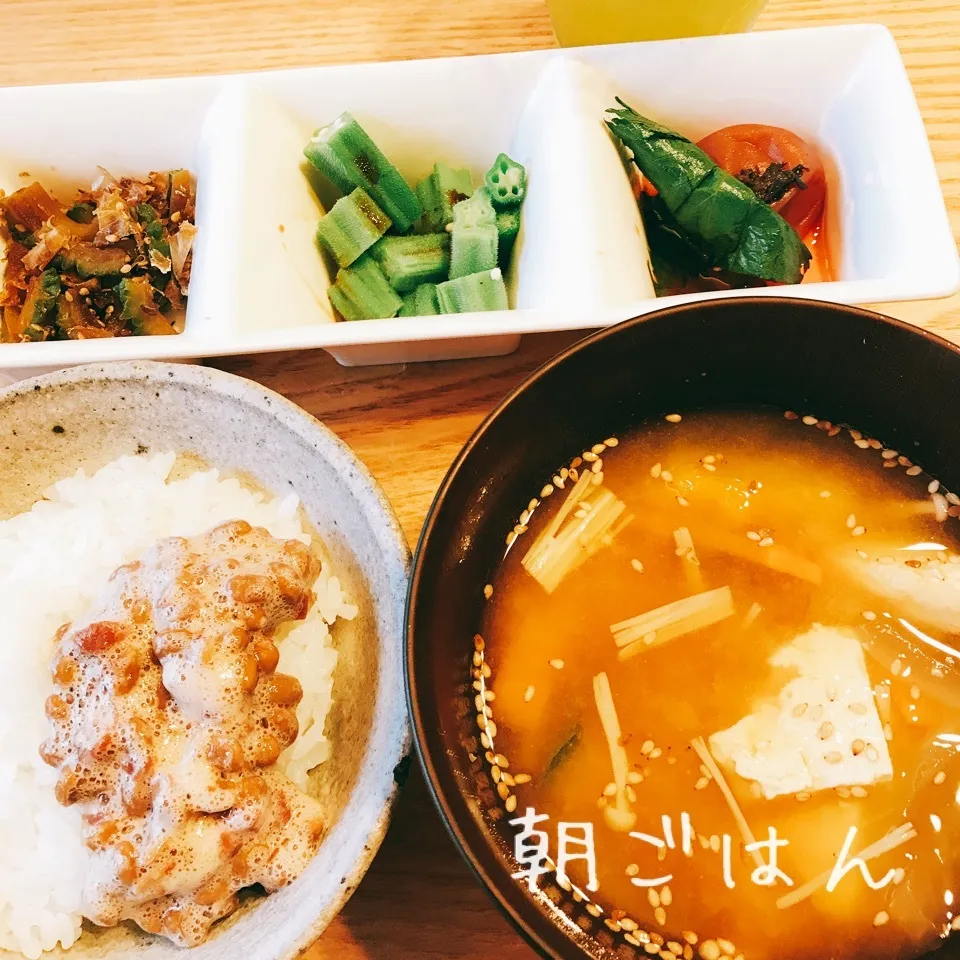 Snapdishの料理写真:朝 2017.8.4|ささなおさん