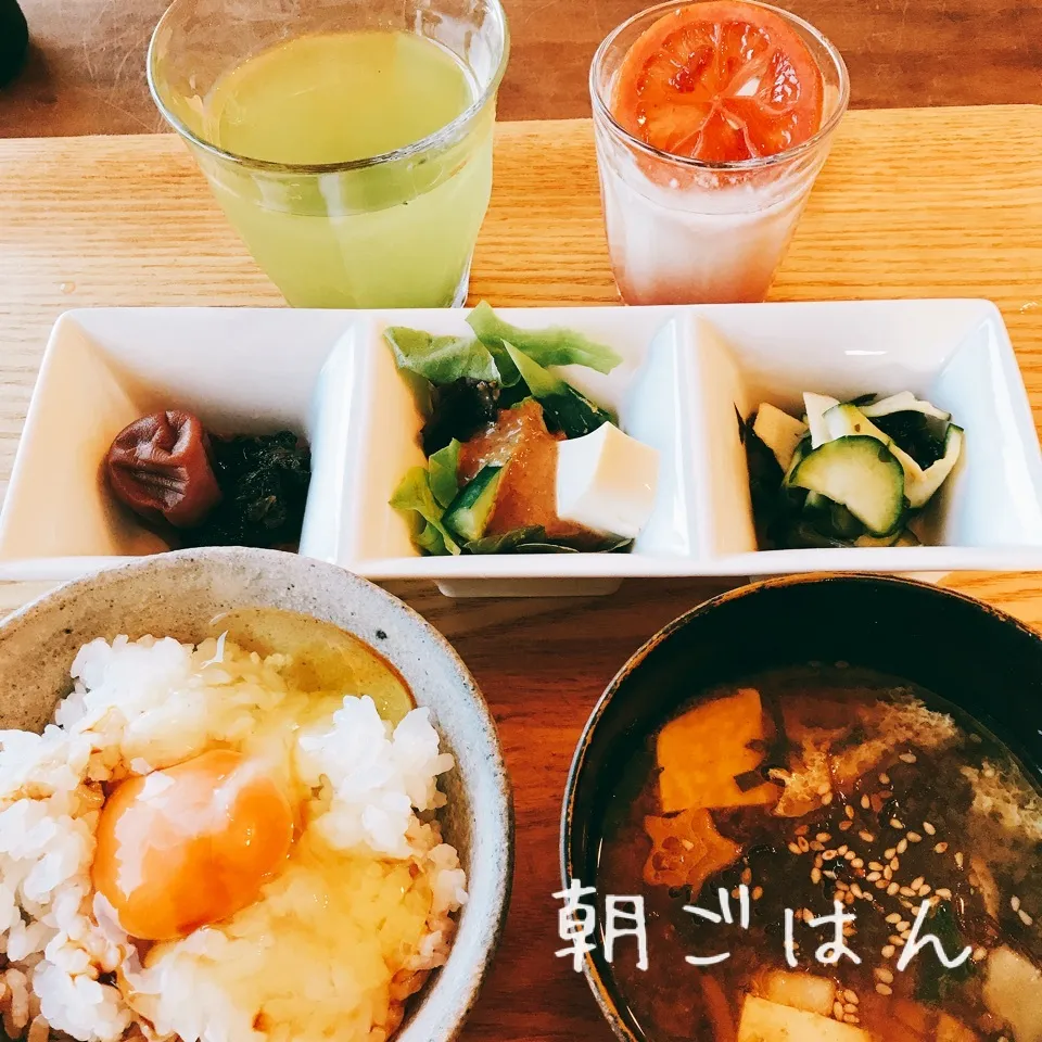 Snapdishの料理写真:朝 2017.6.17|ささなおさん