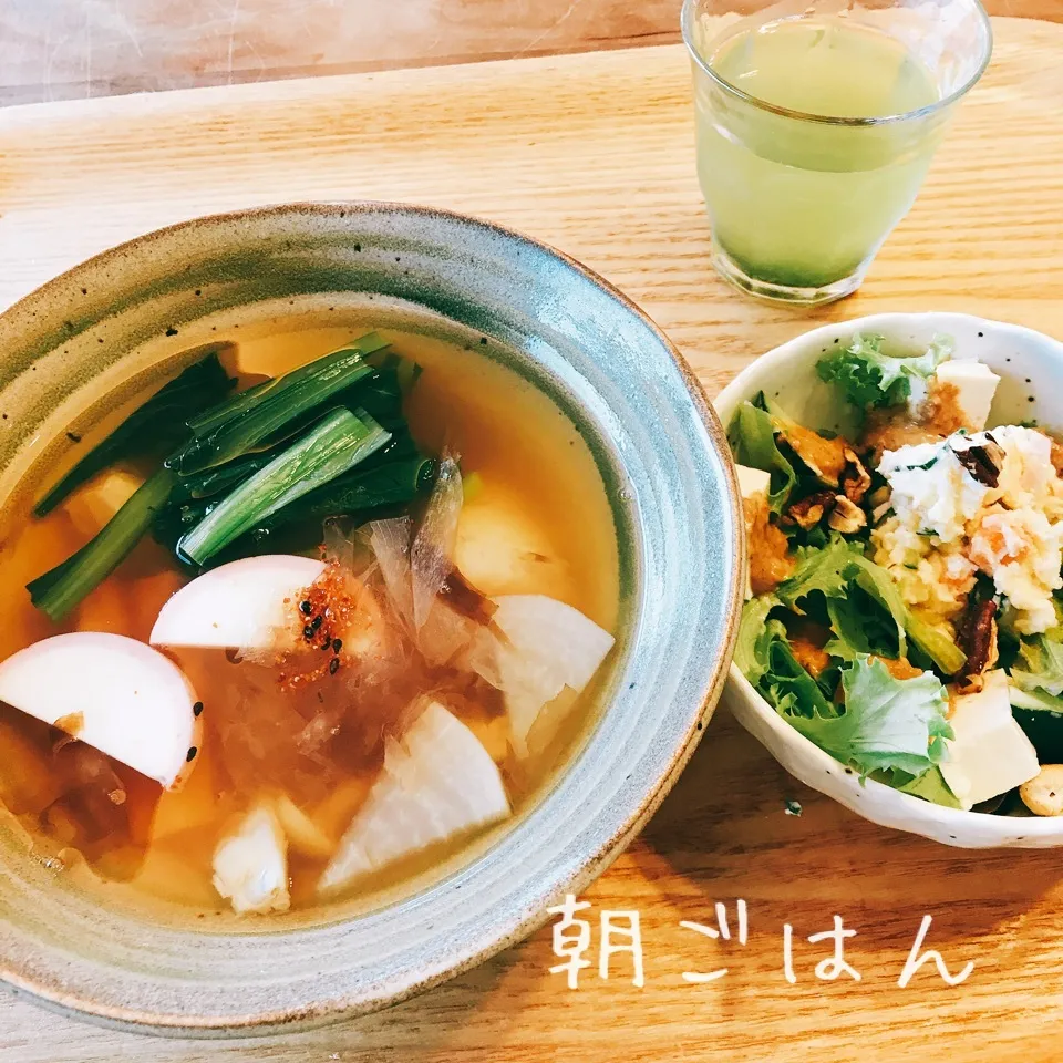 Snapdishの料理写真:朝 2017.5.28|ささなおさん