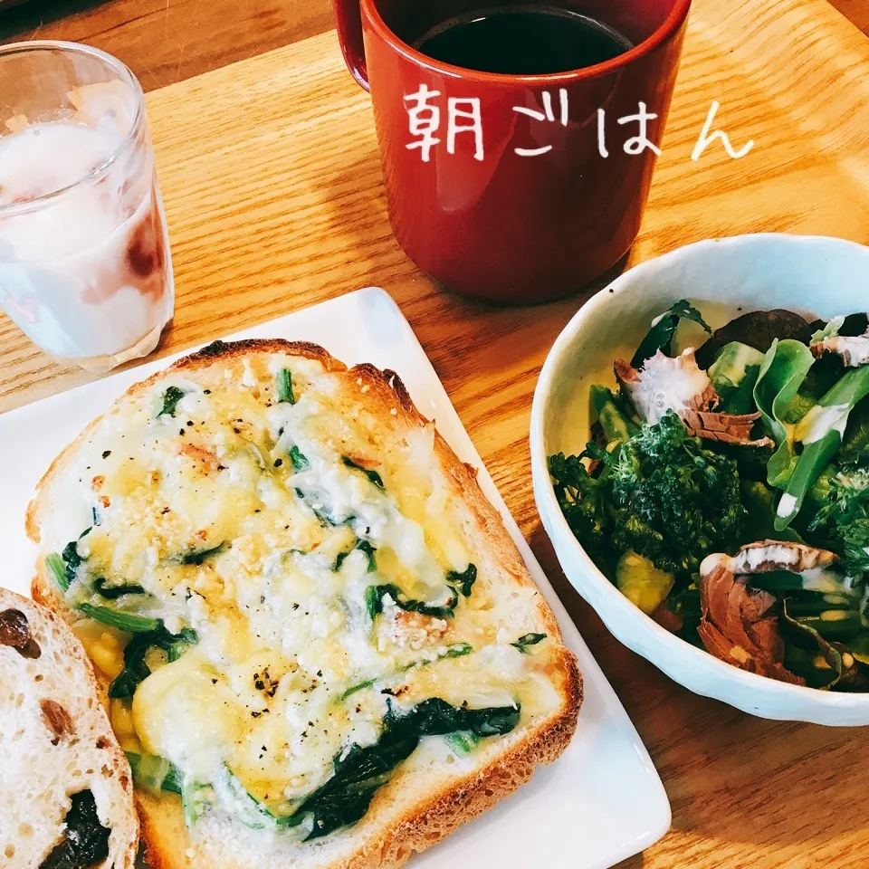 Snapdishの料理写真:朝 2017.4.19|ささなおさん