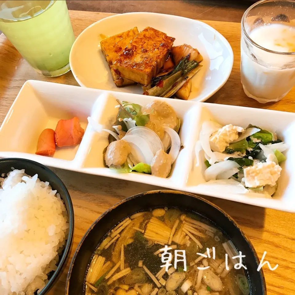 Snapdishの料理写真:朝 2017.4.13|ささなおさん