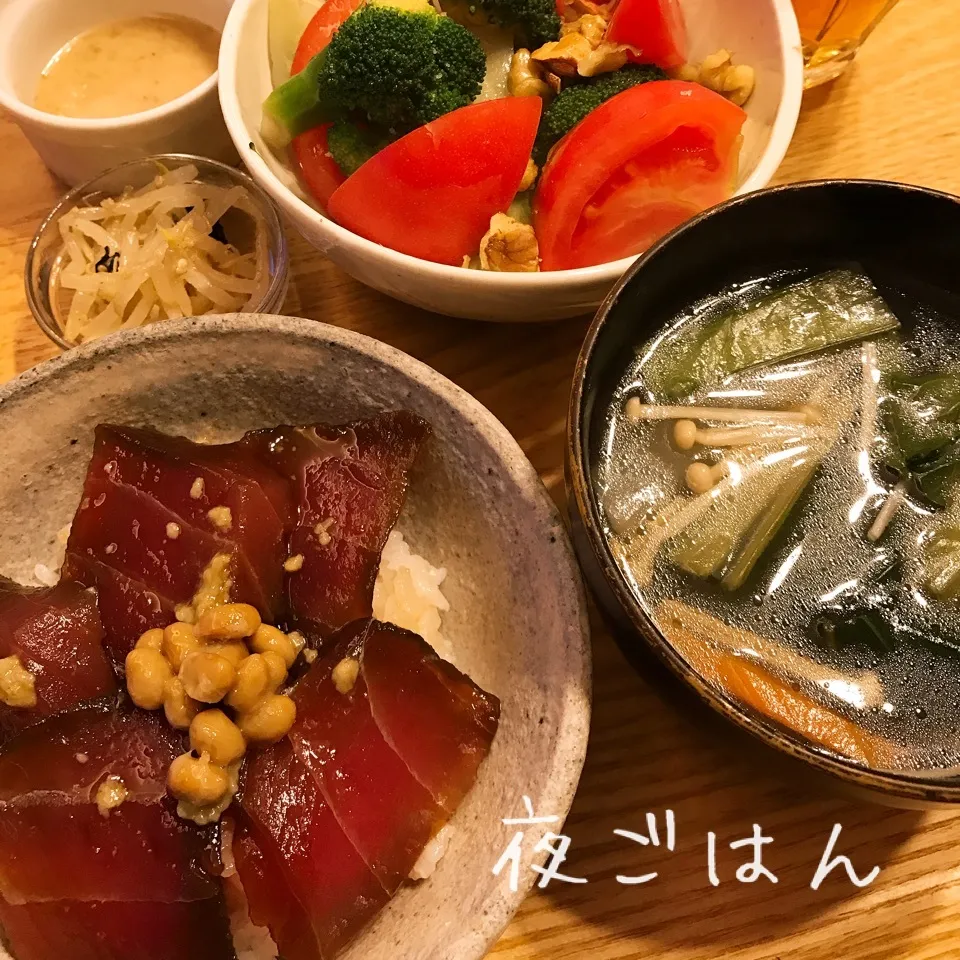 Snapdishの料理写真:夜 2017.3.4|ささなおさん