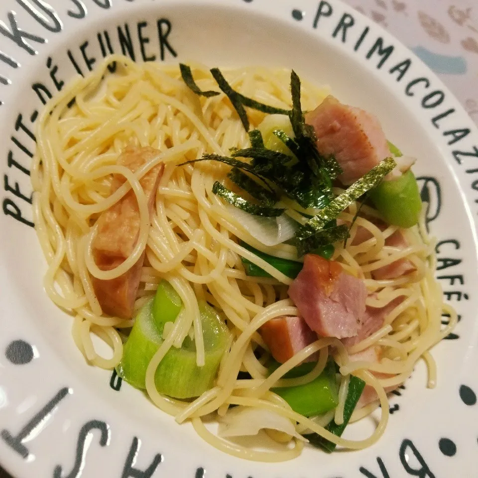 Apetyでベーコンネギ胡椒パスタ♡リピ★|かなやんさん