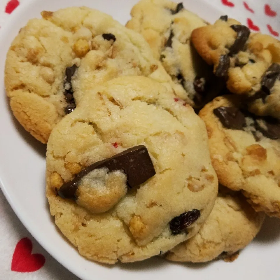 とんちゃん様のスタバ風アメリカンチョコチャンククッキー♡リピ|かなやんさん