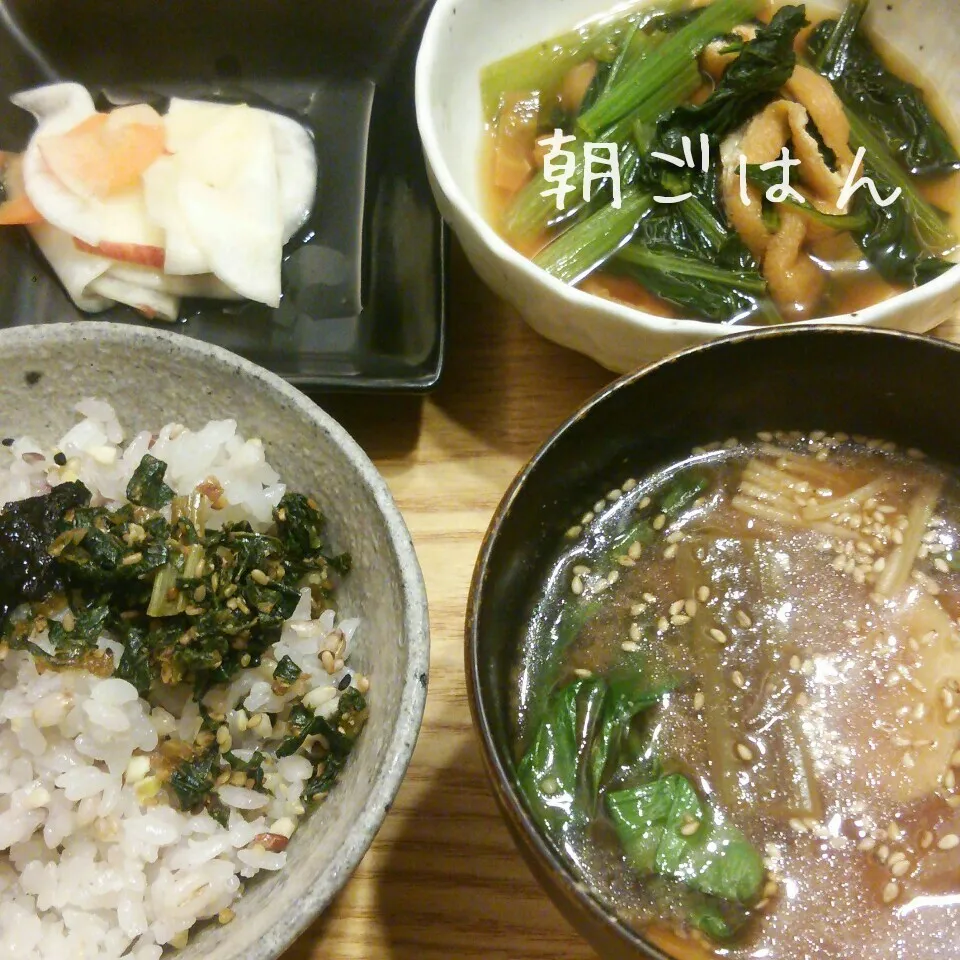 Snapdishの料理写真:朝*2016.12.9|ささなおさん