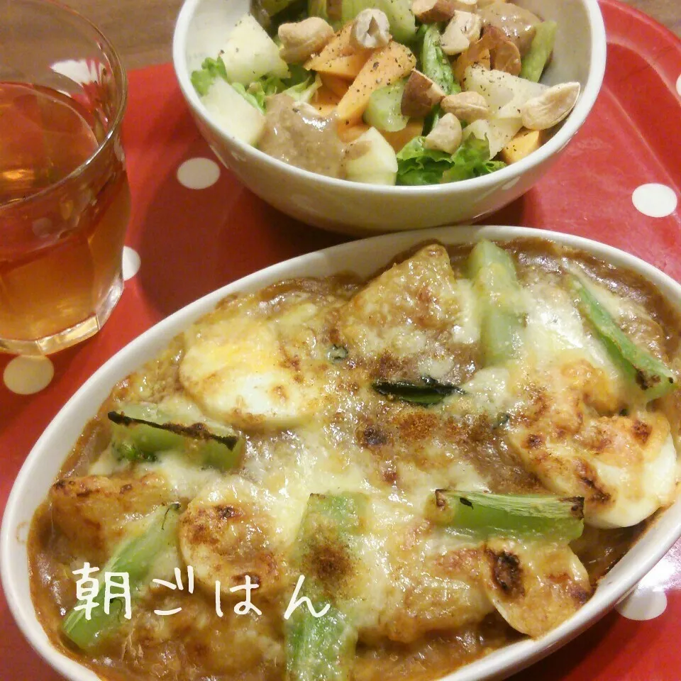 Snapdishの料理写真:朝*2016.12.4|ささなおさん