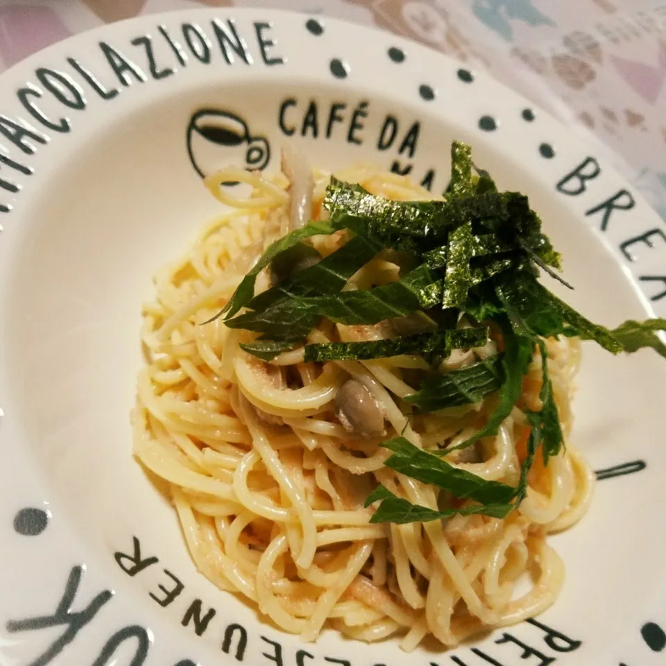 ちぃ様のたらこクリームパスタ♡|かなやんさん