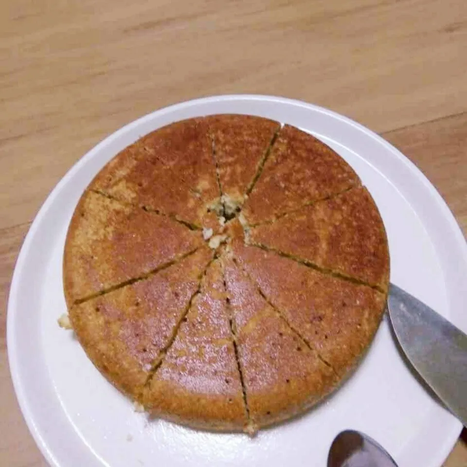 Snapdishの料理写真:陸様の炊飯器でふっくらケーキの巻♡リピ★|かなやんさん