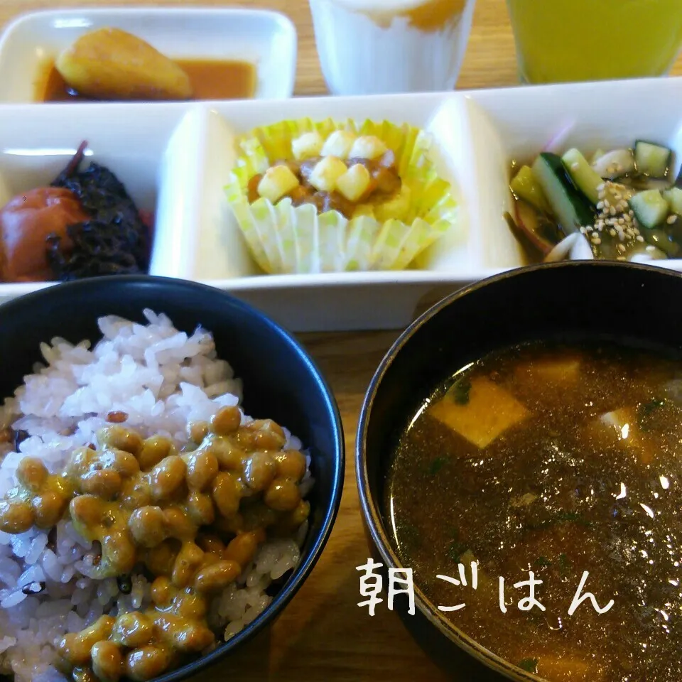 Snapdishの料理写真:朝* 2016.6.6|ささなおさん