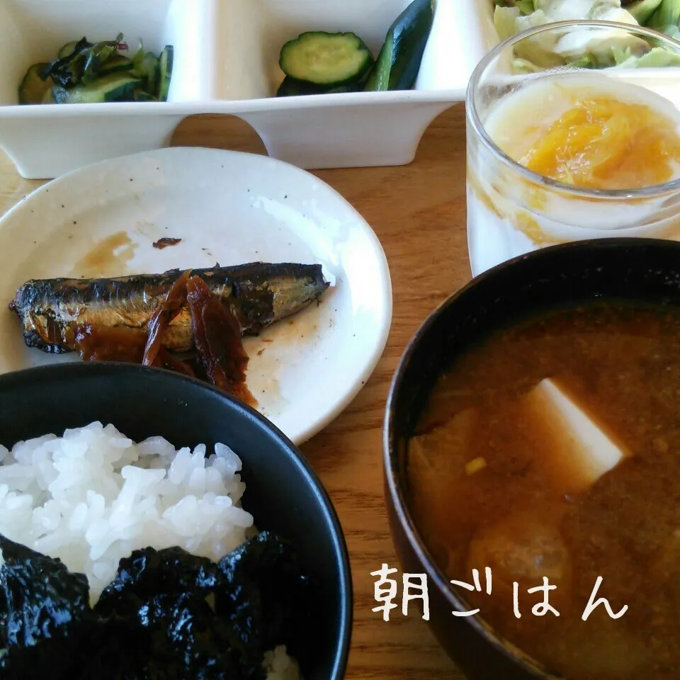 Snapdishの料理写真:朝*2016.6.3|ささなおさん