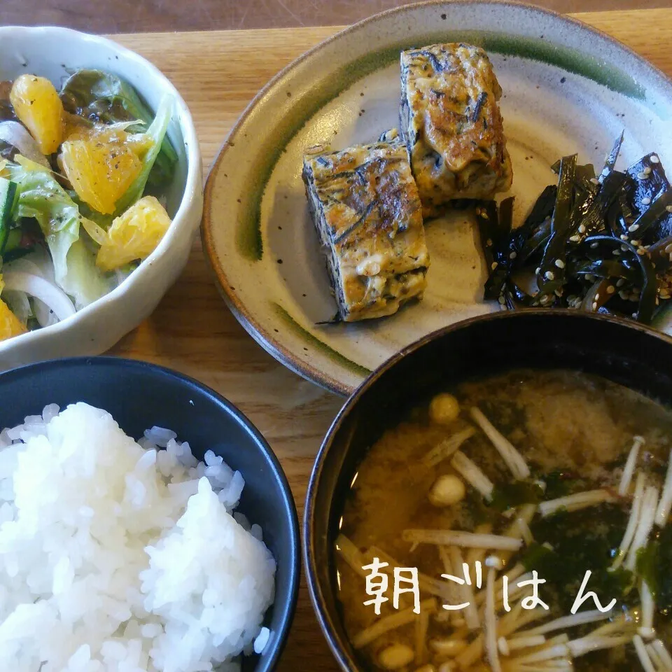 Snapdishの料理写真:朝*2016.5.15|ささなおさん