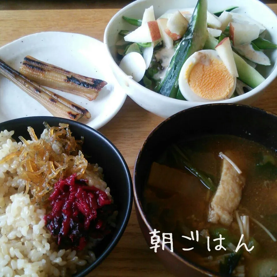 Snapdishの料理写真:朝*2016.5.3|ささなおさん