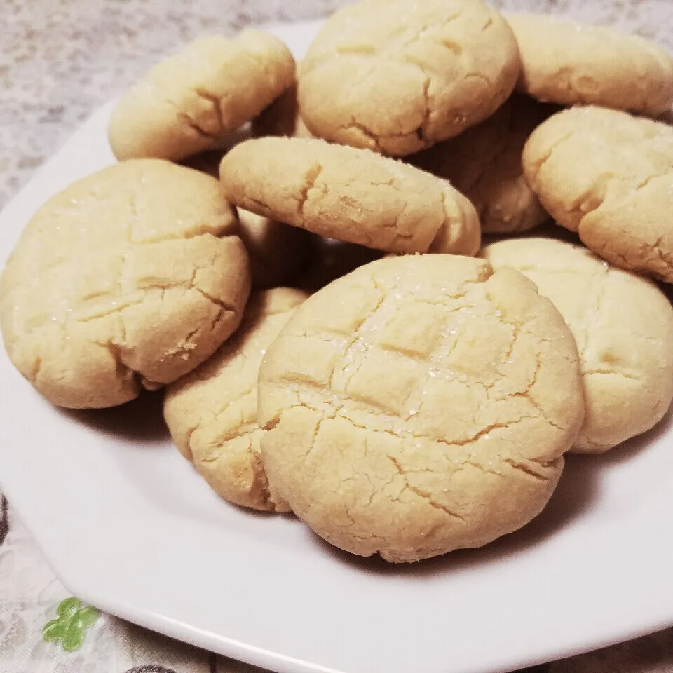 Snapdishの料理写真:Mari様のメロンパンクッキー♡|かなやんさん