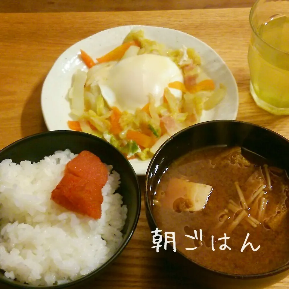 Snapdishの料理写真:朝*2016.2.16|ささなおさん