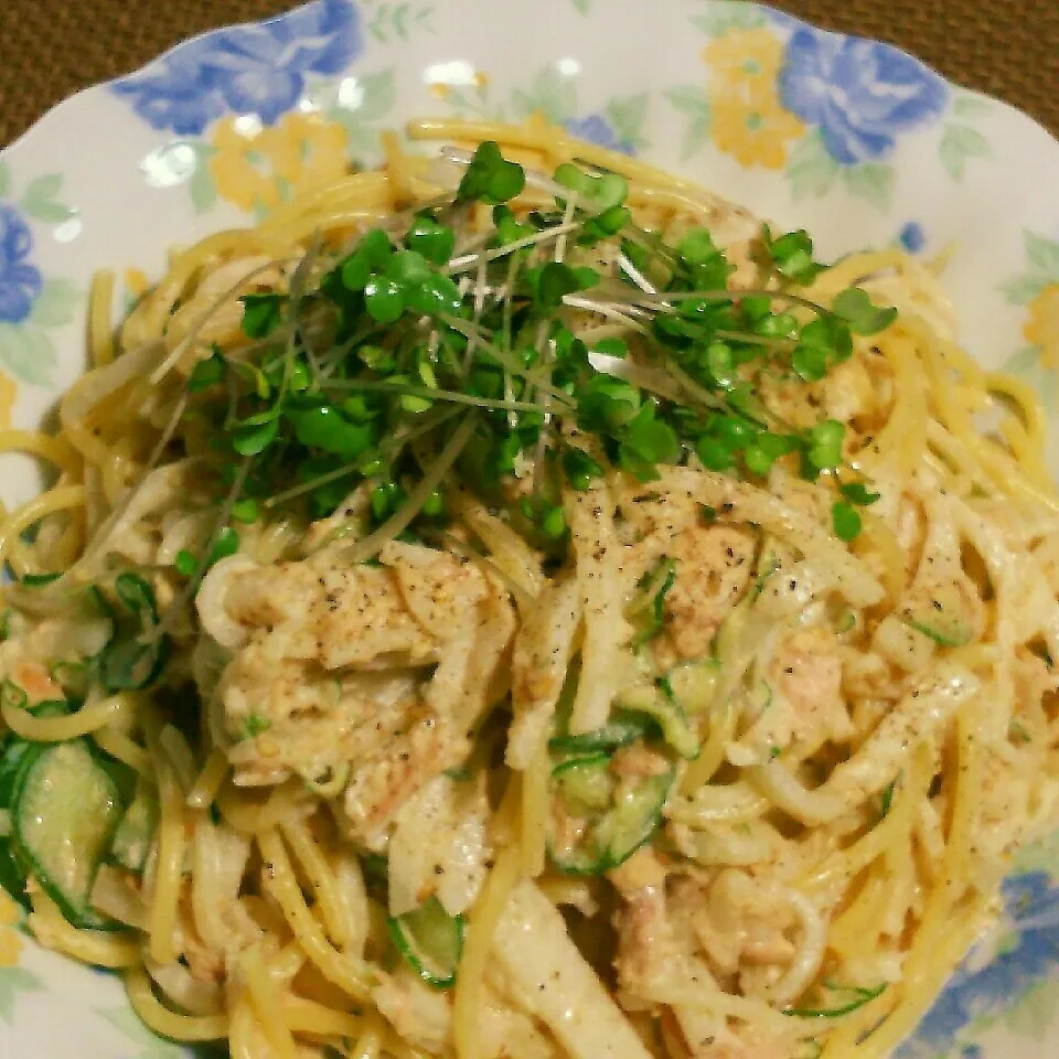 からビーちゃんの大根でかさまし和風スパサラ‼|katsunさん