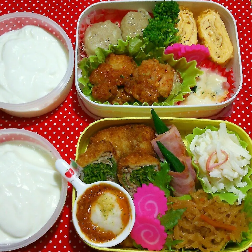 旦那ｻﾝの昼、夜２食のお弁当‼12/22|katsunさん