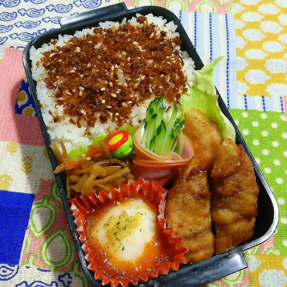 Snapdishの料理写真:中１ムスコ弁当‼11/19|katsunさん