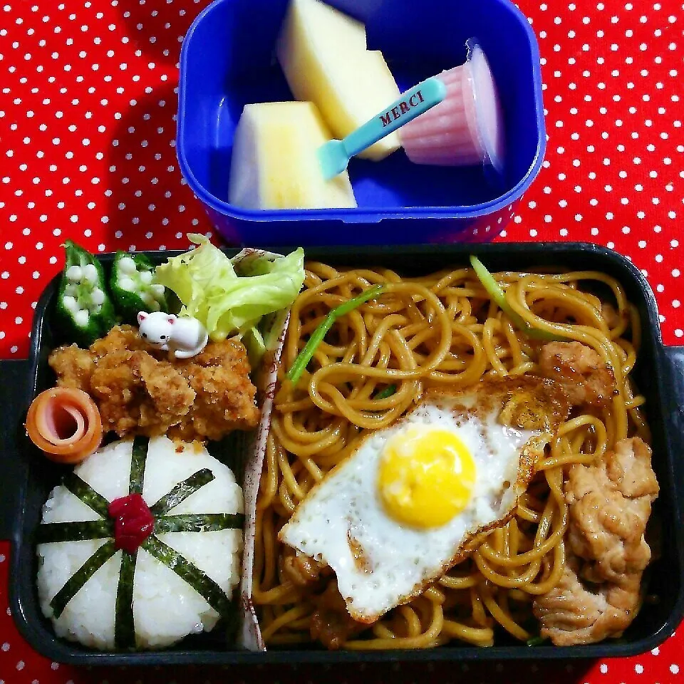 Snapdishの料理写真:中１ムスコ弁当‼11/13|katsunさん