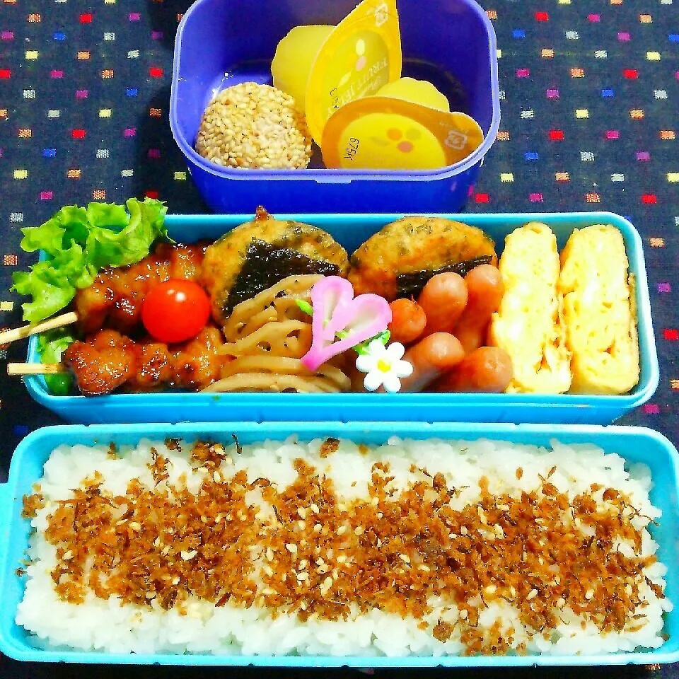 Snapdishの料理写真:中１ムスコ弁当‼11/5|katsunさん