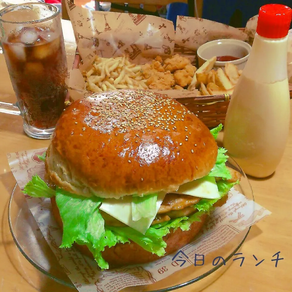 超ビッグ照り焼きチキンバーガーセット|katsunさん