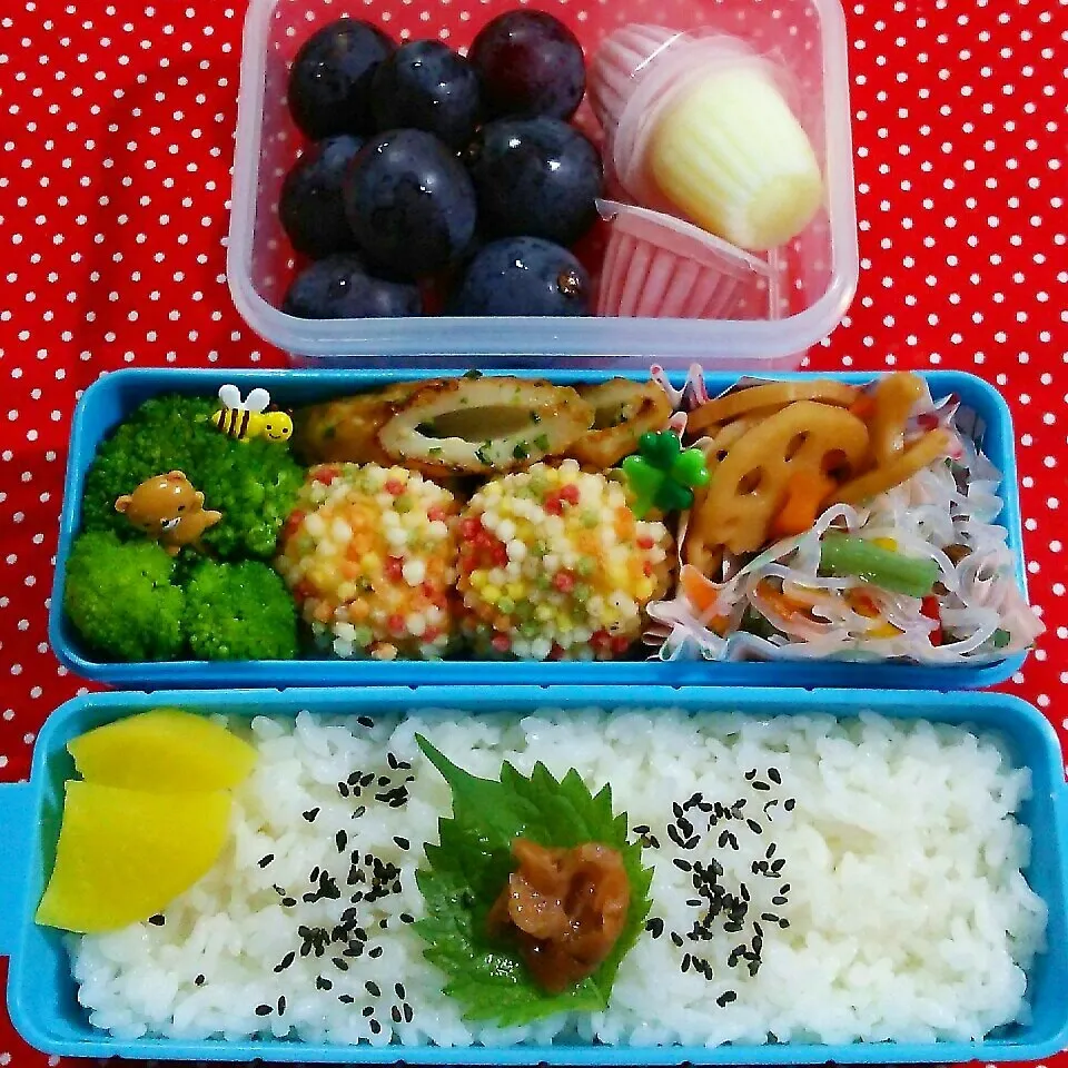 Snapdishの料理写真:中１ムスコ弁当‼9/14|katsunさん