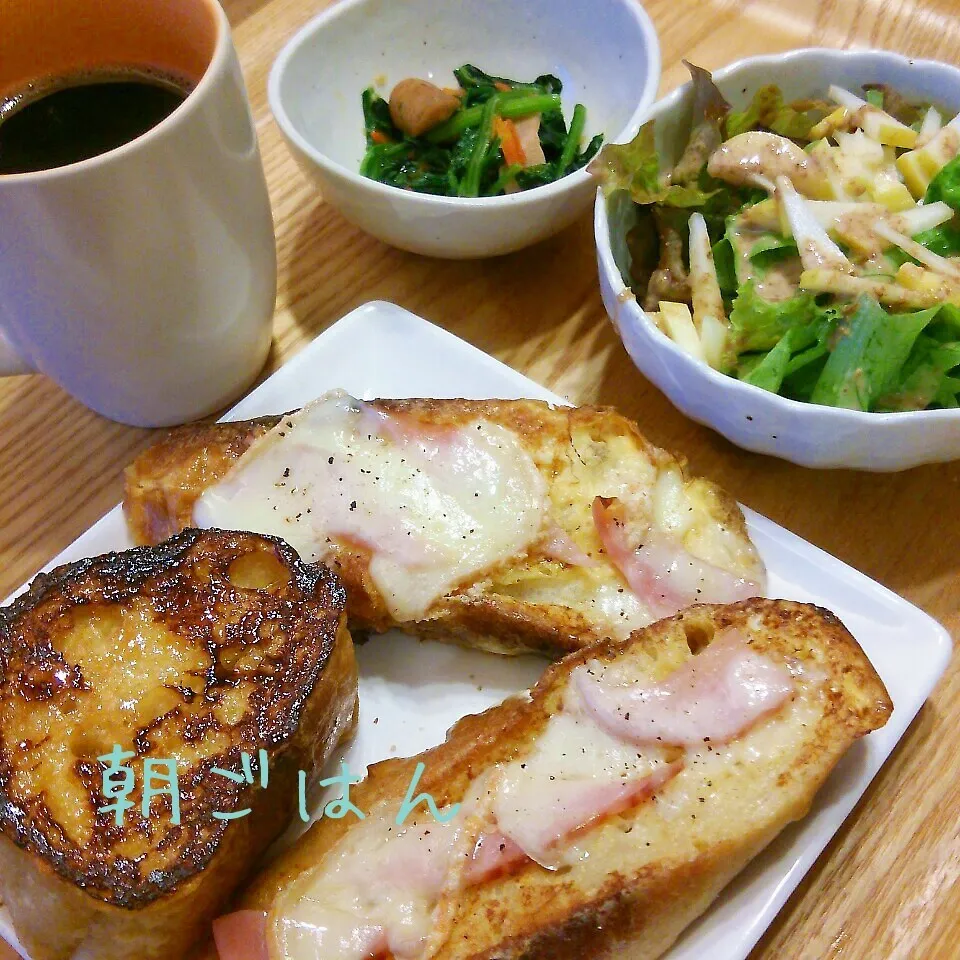 Snapdishの料理写真:朝*2015.10.29|ささなおさん