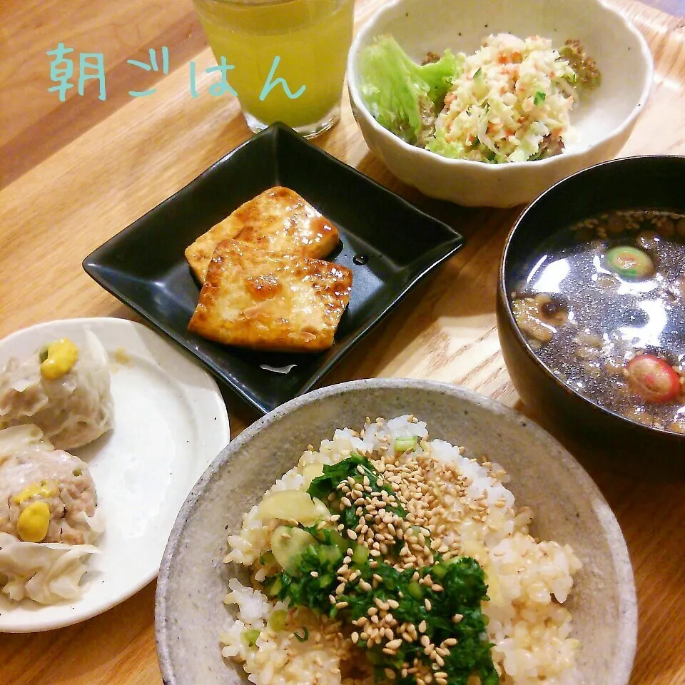 Snapdishの料理写真:朝*2015.10.24|ささなおさん