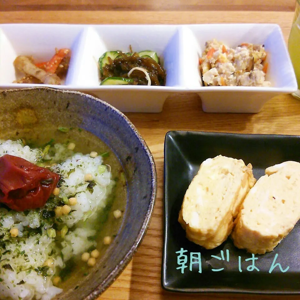 Snapdishの料理写真:朝*2015.10.10|ささなおさん