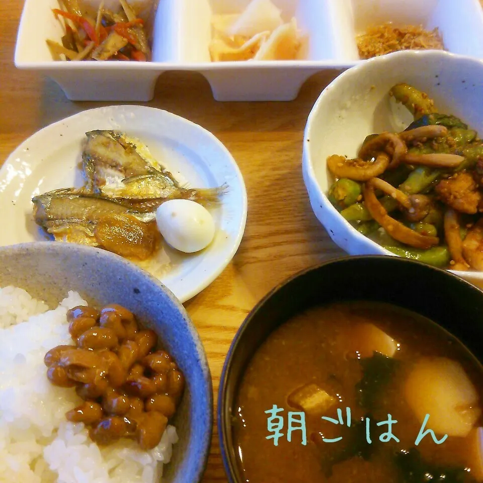 Snapdishの料理写真:朝*2015.10.6|ささなおさん