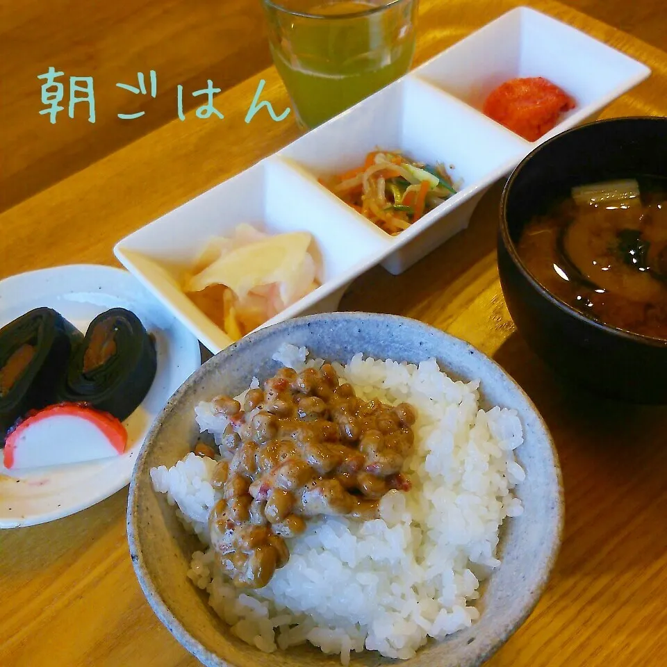 Snapdishの料理写真:朝*2015.10.2|ささなおさん