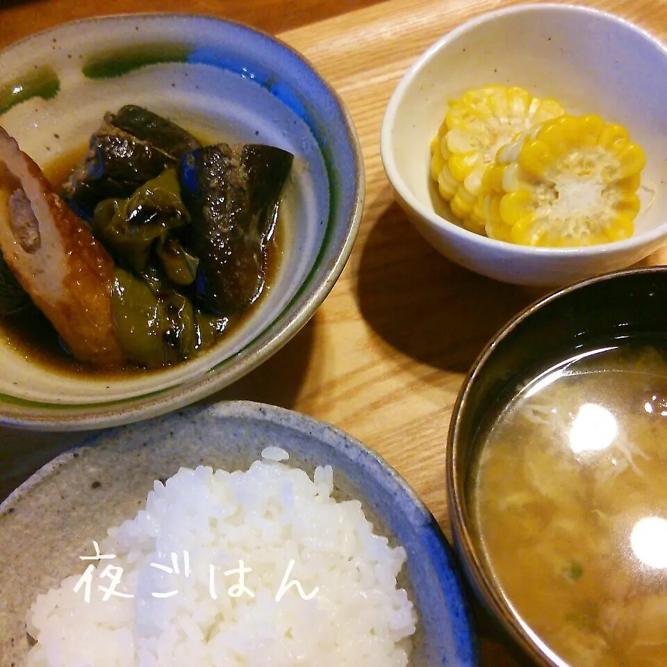 Snapdishの料理写真:夜*2015.9.8|ささなおさん