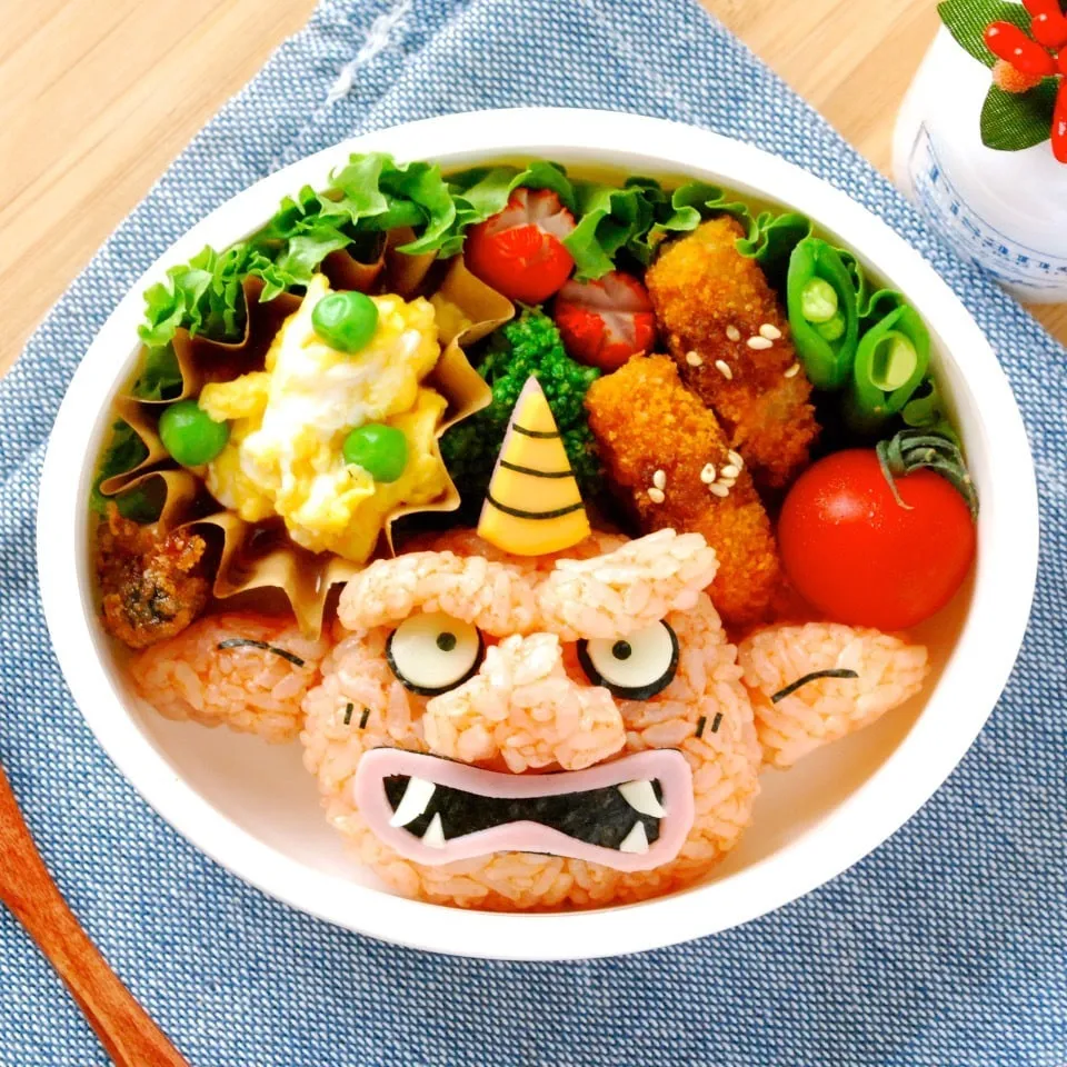 キャラ弁☆と妖怪ウォッチ「赤鬼」写真レシピあり！|ザッキー☆さん