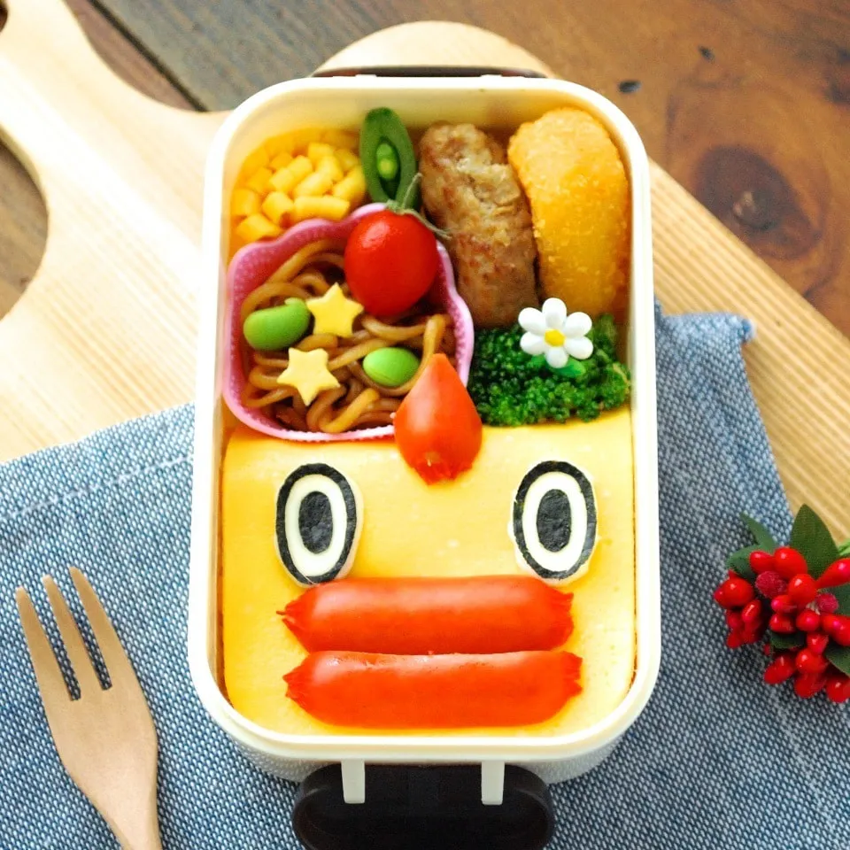 キャラ弁☆日テレそらジローオムライス弁当|ザッキー☆さん