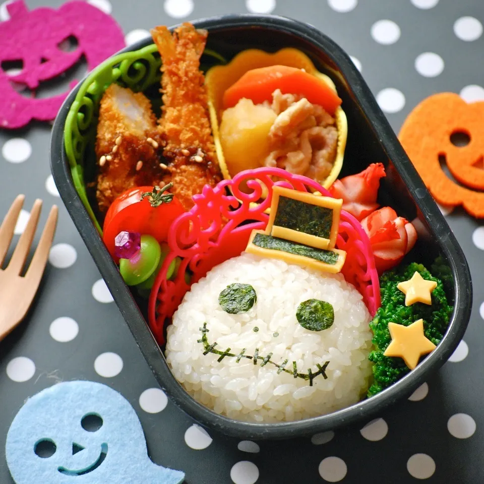 「ハロウィン祭」後夜祭　ツムツムジャック弁当|ザッキー☆さん