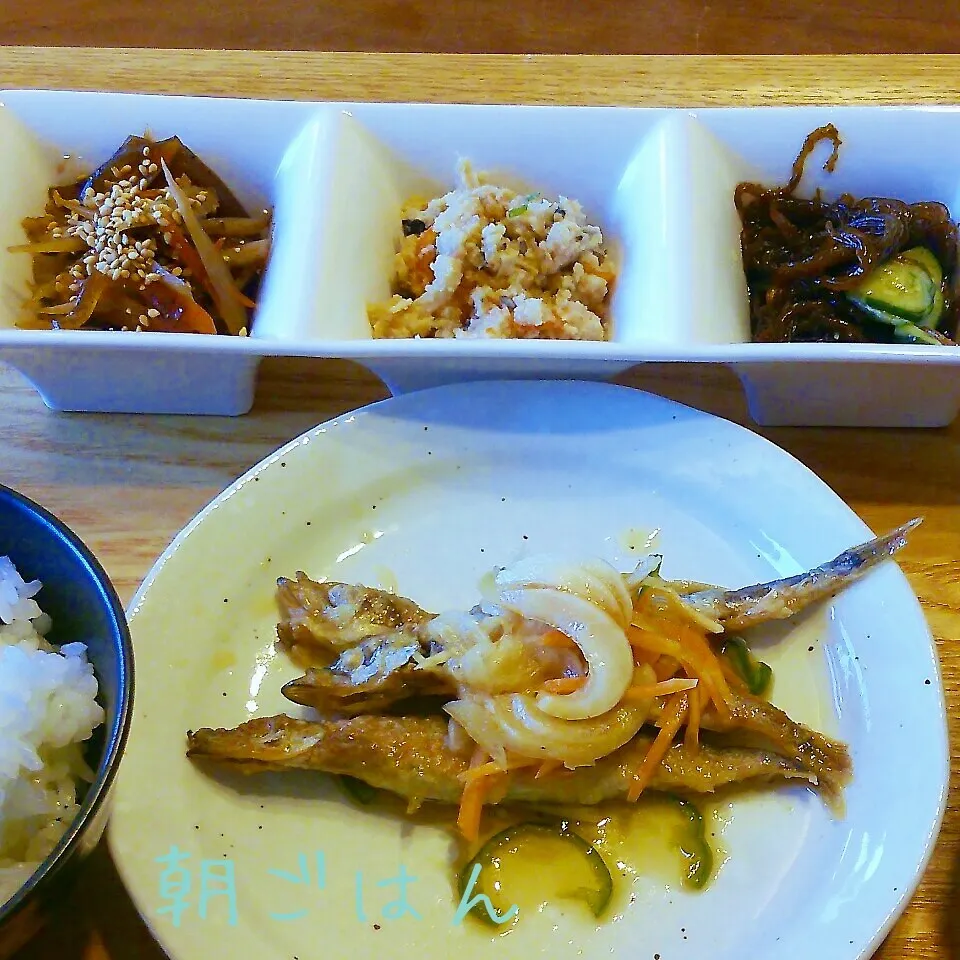 Snapdishの料理写真:朝*2015.4.22|ささなおさん