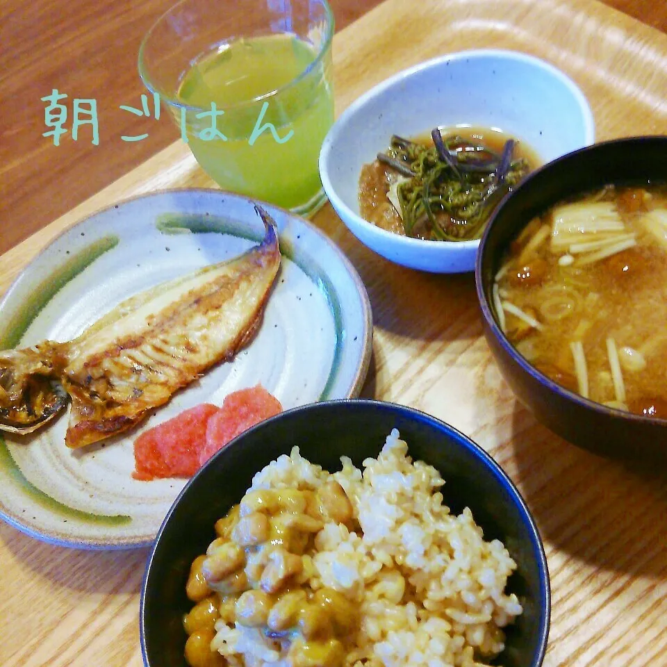 Snapdishの料理写真:朝*2015.4.16|ささなおさん